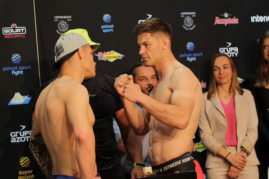 Ważenie przed Babilon MMA 36 [09.06.2023] - zdjęcie #37 - eOstroleka.pl