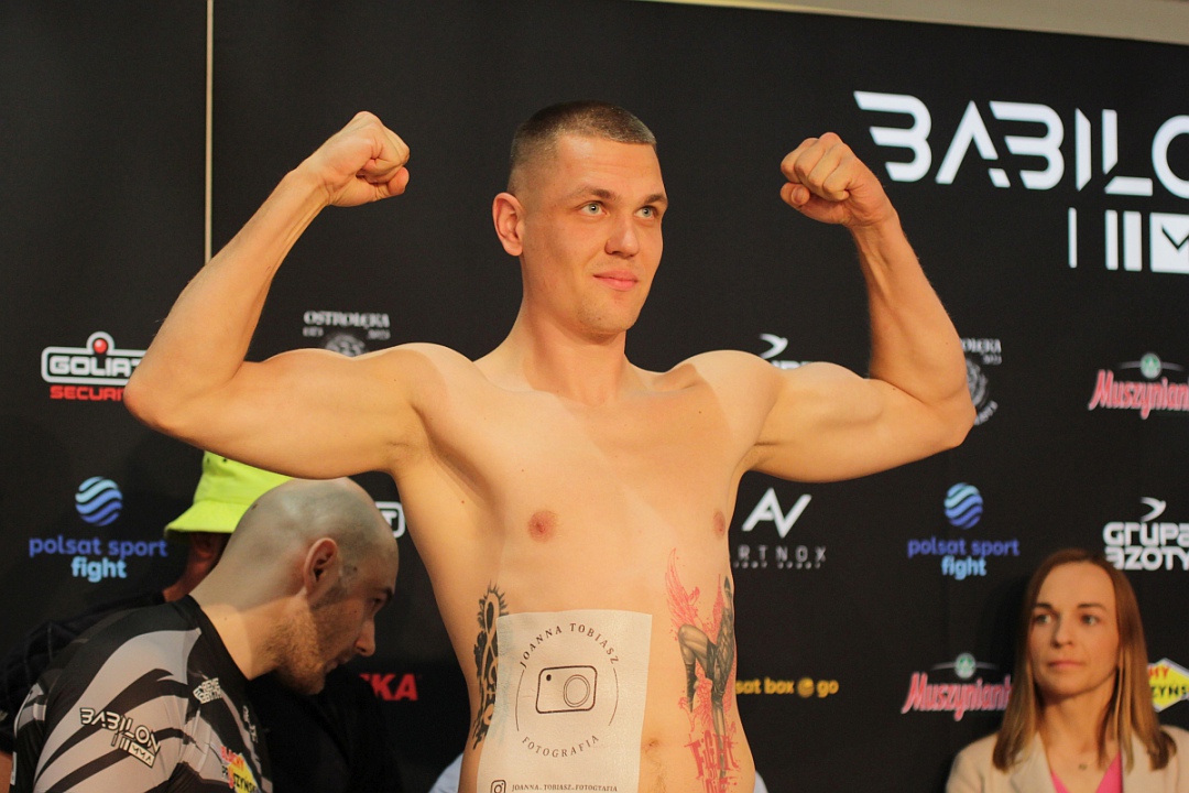 Ważenie przed Babilon MMA 36 [09.06.2023] - zdjęcie #35 - eOstroleka.pl