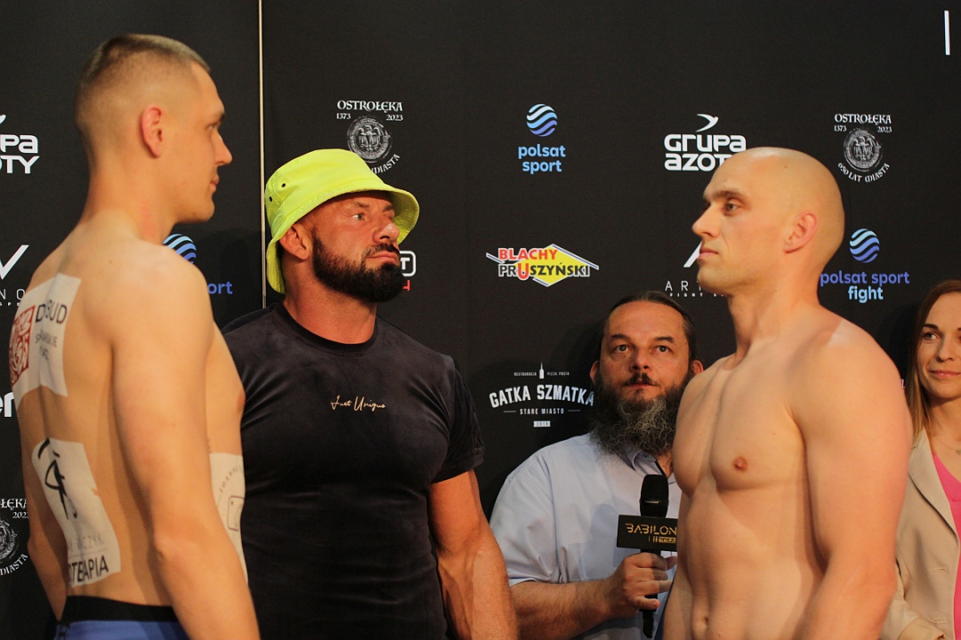 Ważenie przed Babilon MMA 36 [09.06.2023] - zdjęcie #31 - eOstroleka.pl
