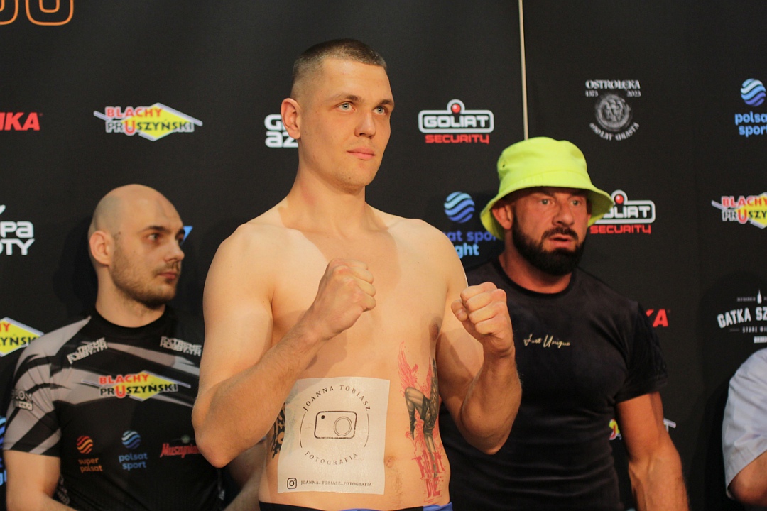 Ważenie przed Babilon MMA 36 [09.06.2023] - zdjęcie #29 - eOstroleka.pl