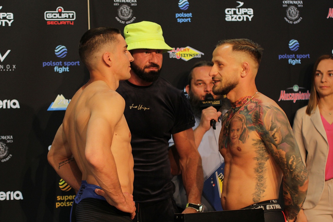 Ważenie przed Babilon MMA 36 [09.06.2023] - zdjęcie #25 - eOstroleka.pl