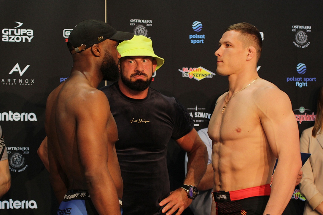 Ważenie przed Babilon MMA 36 [09.06.2023] - zdjęcie #13 - eOstroleka.pl