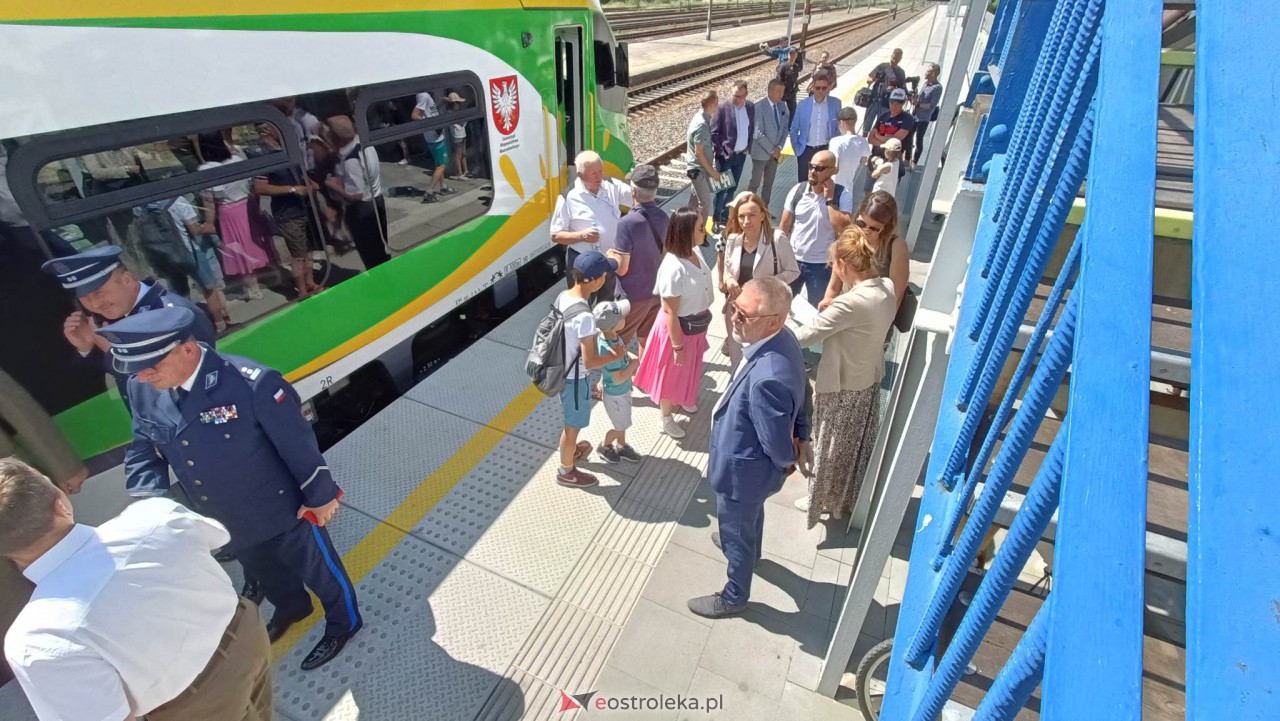 Powrót pociągów na linię kolejową nr 35 Ostrołęka-Chorzele [11.06.2023] - zdjęcie #86 - eOstroleka.pl