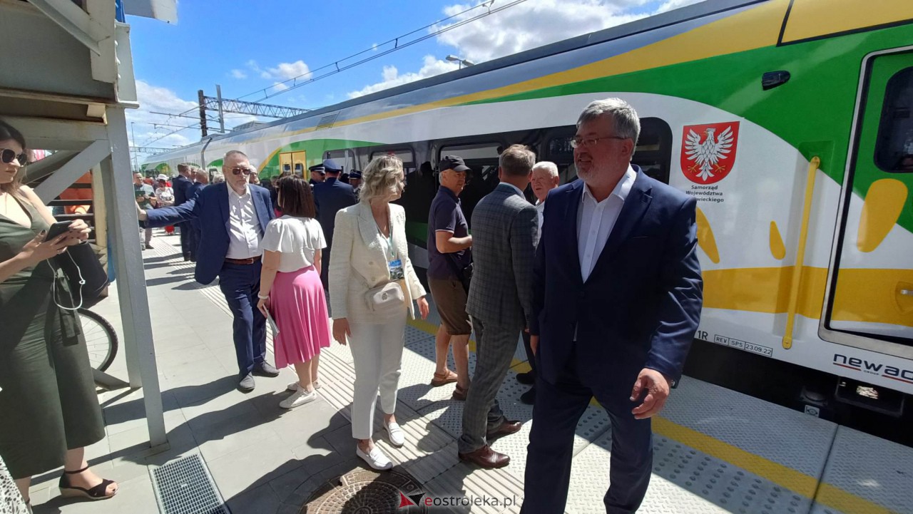 Powrót pociągów na linię kolejową nr 35 Ostrołęka-Chorzele [11.06.2023] - zdjęcie #71 - eOstroleka.pl