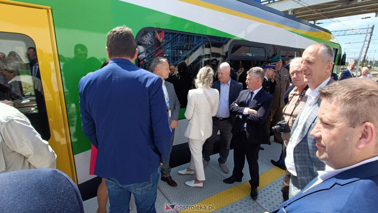 Powrót pociągów na linię kolejową nr 35 Ostrołęka-Chorzele [11.06.2023] - zdjęcie #69 - eOstroleka.pl