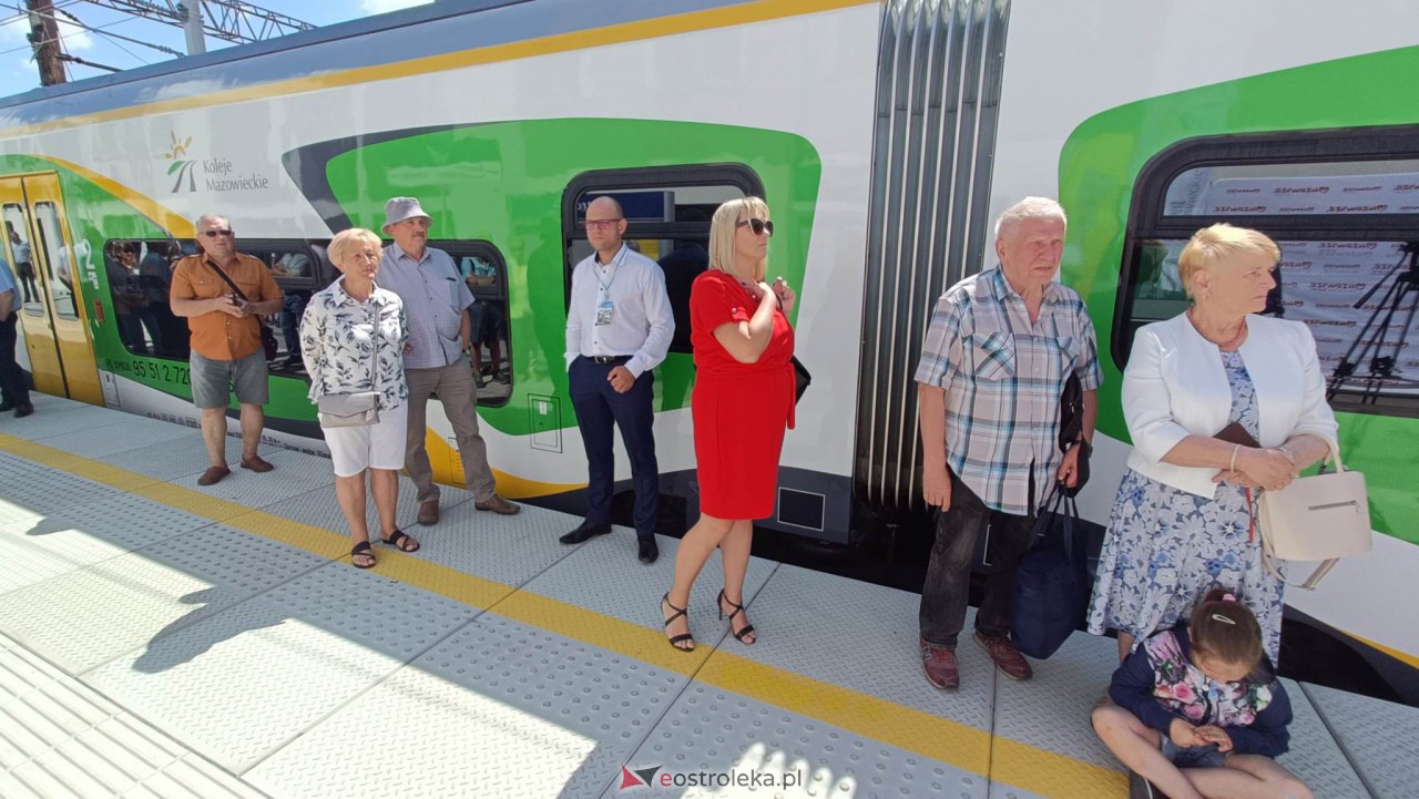 Powrót pociągów na linię kolejową nr 35 Ostrołęka-Chorzele [11.06.2023] - zdjęcie #67 - eOstroleka.pl