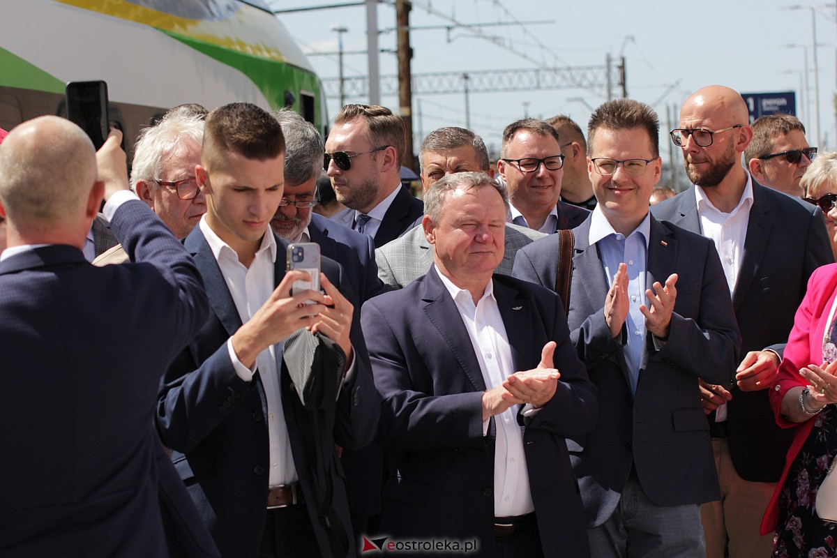 Powrót pociągów na linię kolejową nr 35 Ostrołęka-Chorzele [11.06.2023] - zdjęcie #47 - eOstroleka.pl
