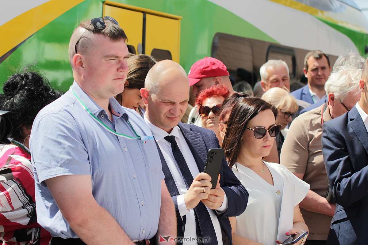 Powrót pociągów na linię kolejową nr 35 Ostrołęka-Chorzele [11.06.2023] - zdjęcie #42 - eOstroleka.pl