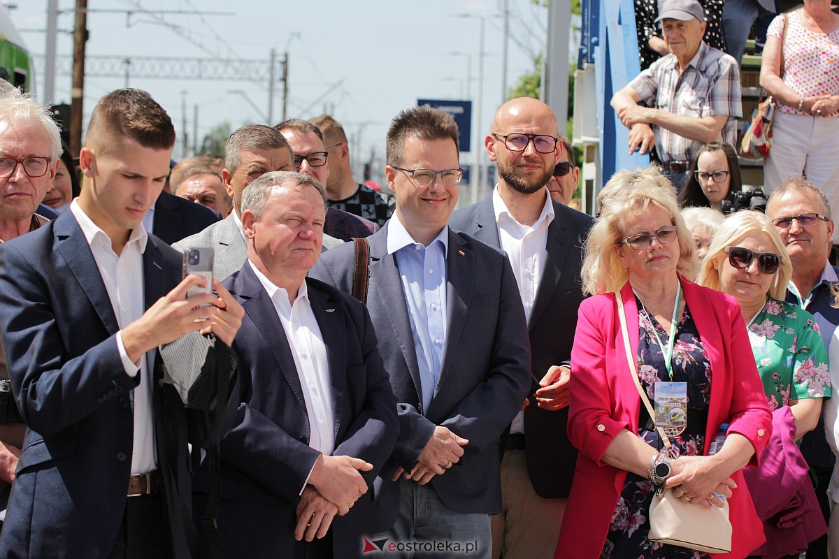 Powrót pociągów na linię kolejową nr 35 Ostrołęka-Chorzele [11.06.2023] - zdjęcie #40 - eOstroleka.pl