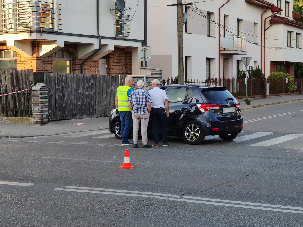 Kraksa na Bogusławskiego w Ostrołęce [12.06.2023] - zdjęcie #3 - eOstroleka.pl