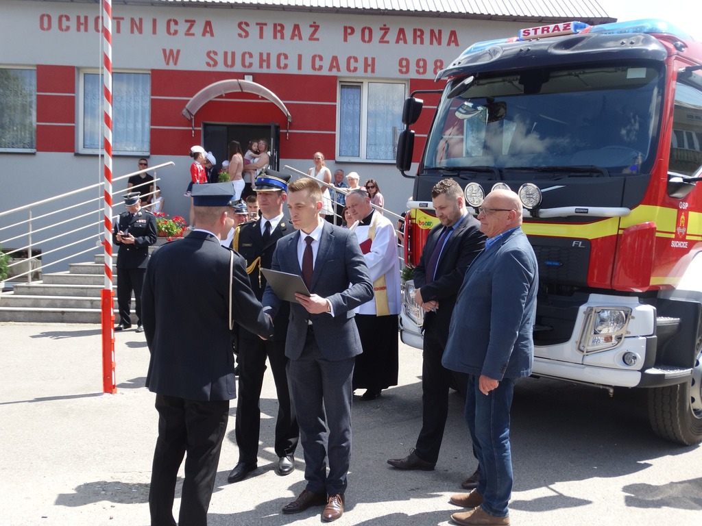 Strażacy ochotnicy z Suchcic mają nową oręż do walki z ogniem [14.06.2023]] - zdjęcie #6 - eOstroleka.pl