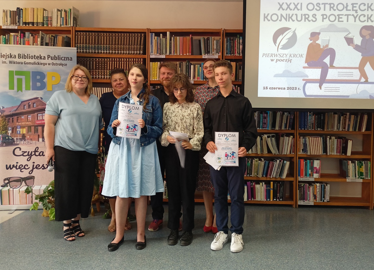 31. Ostrołęcki Konkurs Poetycki „Pierwszy krok w poezję” [15.06.2023] - zdjęcie #23 - eOstroleka.pl
