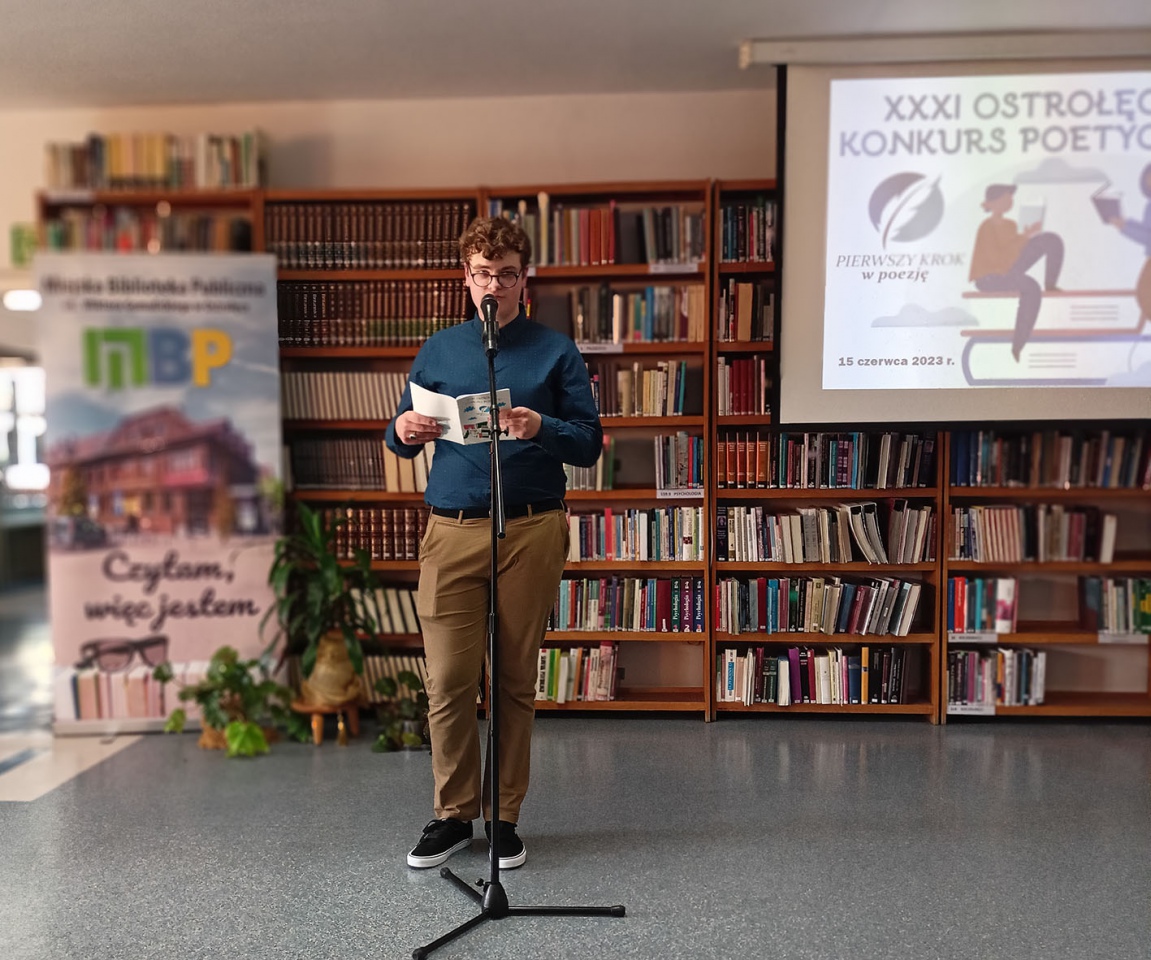 31. Ostrołęcki Konkurs Poetycki „Pierwszy krok w poezję” [15.06.2023] - zdjęcie #16 - eOstroleka.pl