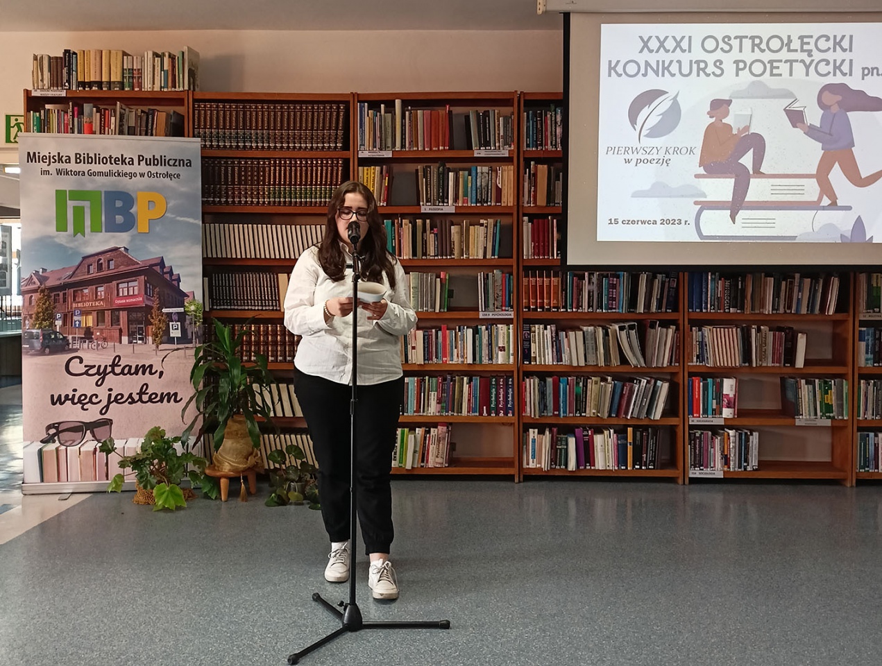 31. Ostrołęcki Konkurs Poetycki „Pierwszy krok w poezję” [15.06.2023] - zdjęcie #15 - eOstroleka.pl