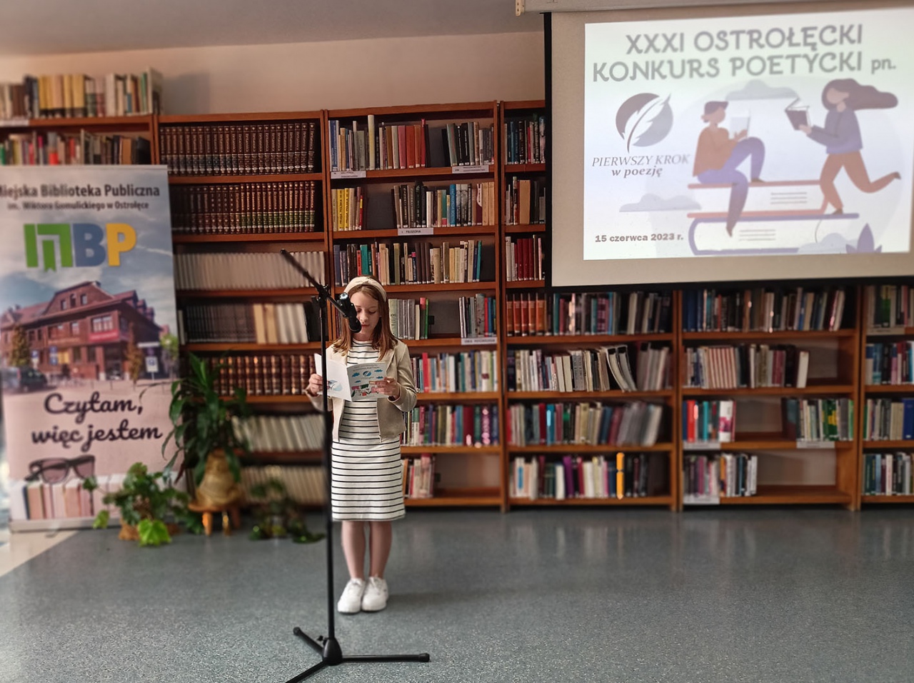 31. Ostrołęcki Konkurs Poetycki „Pierwszy krok w poezję” [15.06.2023] - zdjęcie #9 - eOstroleka.pl