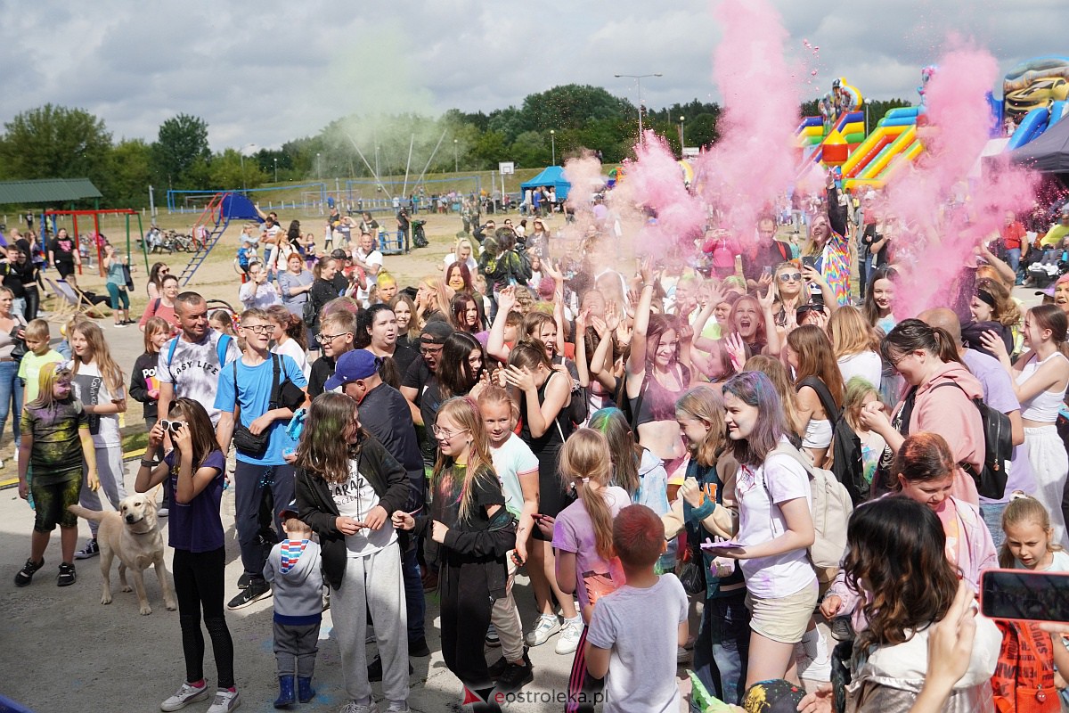 Holi Święto Kolorów na plaży miejskiej w Ostrołęce [17.06.2023] - zdjęcie #51 - eOstroleka.pl