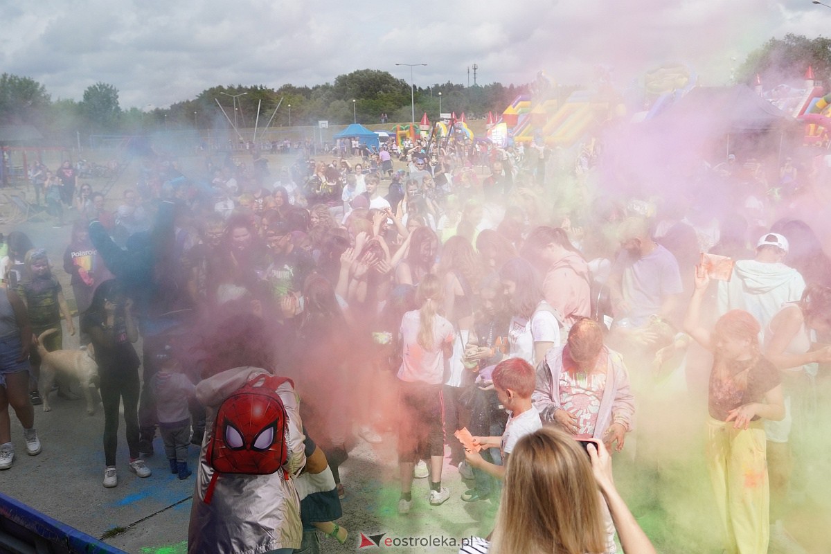 Holi Święto Kolorów na plaży miejskiej w Ostrołęce [17.06.2023] - zdjęcie #43 - eOstroleka.pl