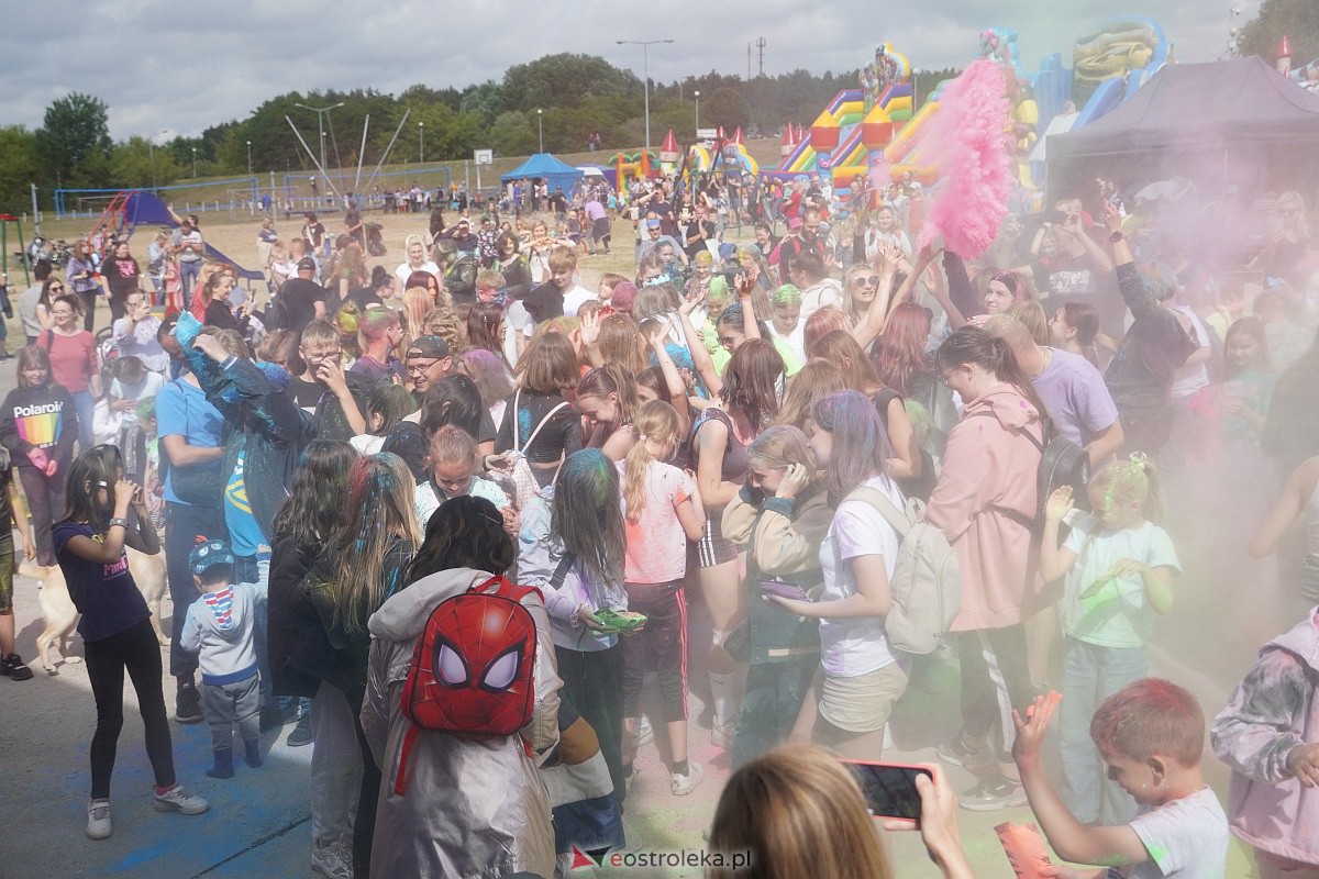 Holi Święto Kolorów na plaży miejskiej w Ostrołęce [17.06.2023] - zdjęcie #37 - eOstroleka.pl
