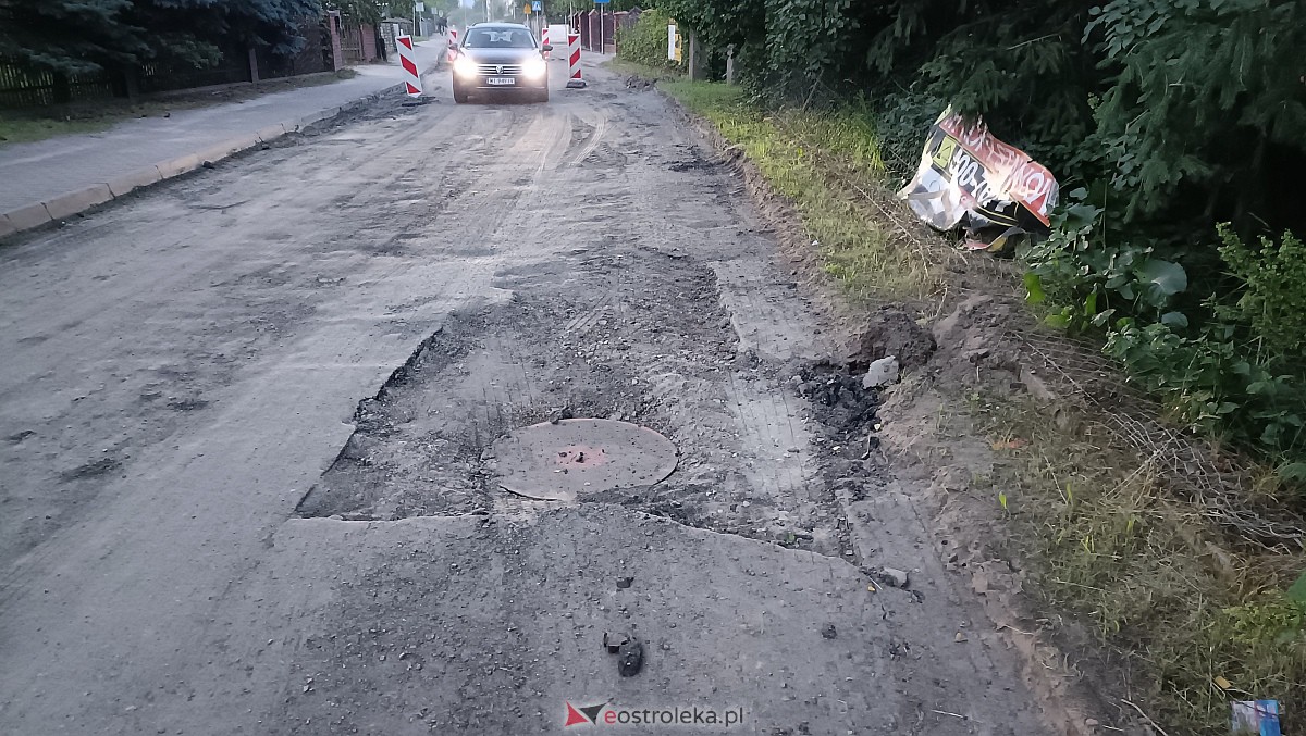 Na Pomianie nowy asfalt. Sprawdzamy postęp prac przy naprawie nawierzchni [20.06.2023] - zdjęcie #6 - eOstroleka.pl