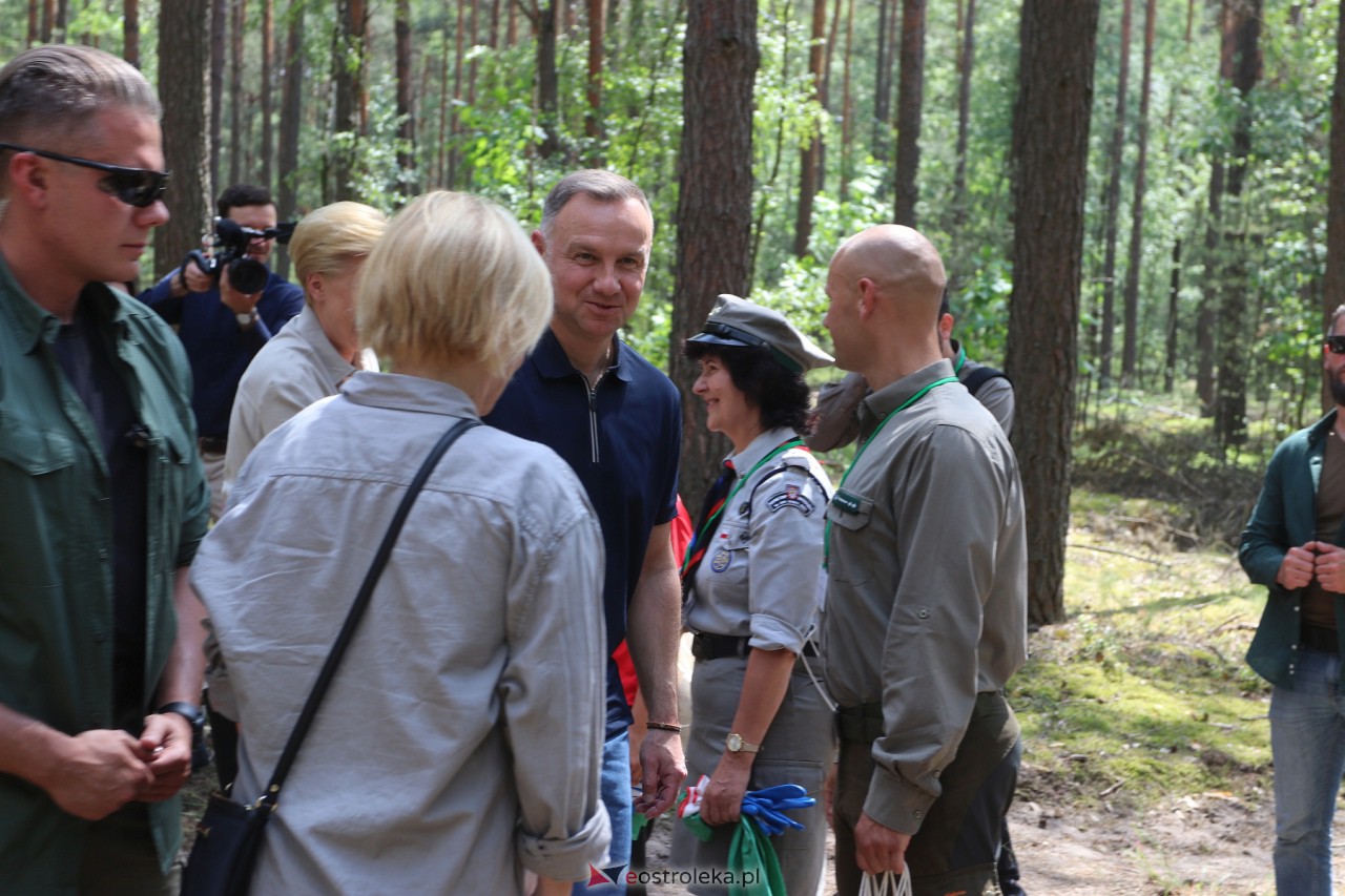 Andrzej Duda w gminie Goworowo [20.06.2023] - zdjęcie #75 - eOstroleka.pl