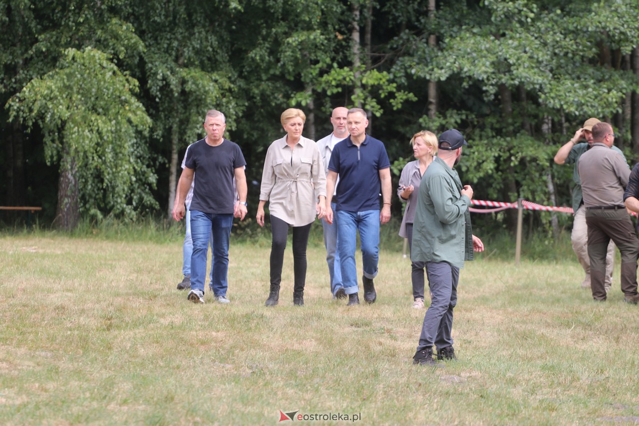 Andrzej Duda w gminie Goworowo [20.06.2023] - zdjęcie #35 - eOstroleka.pl