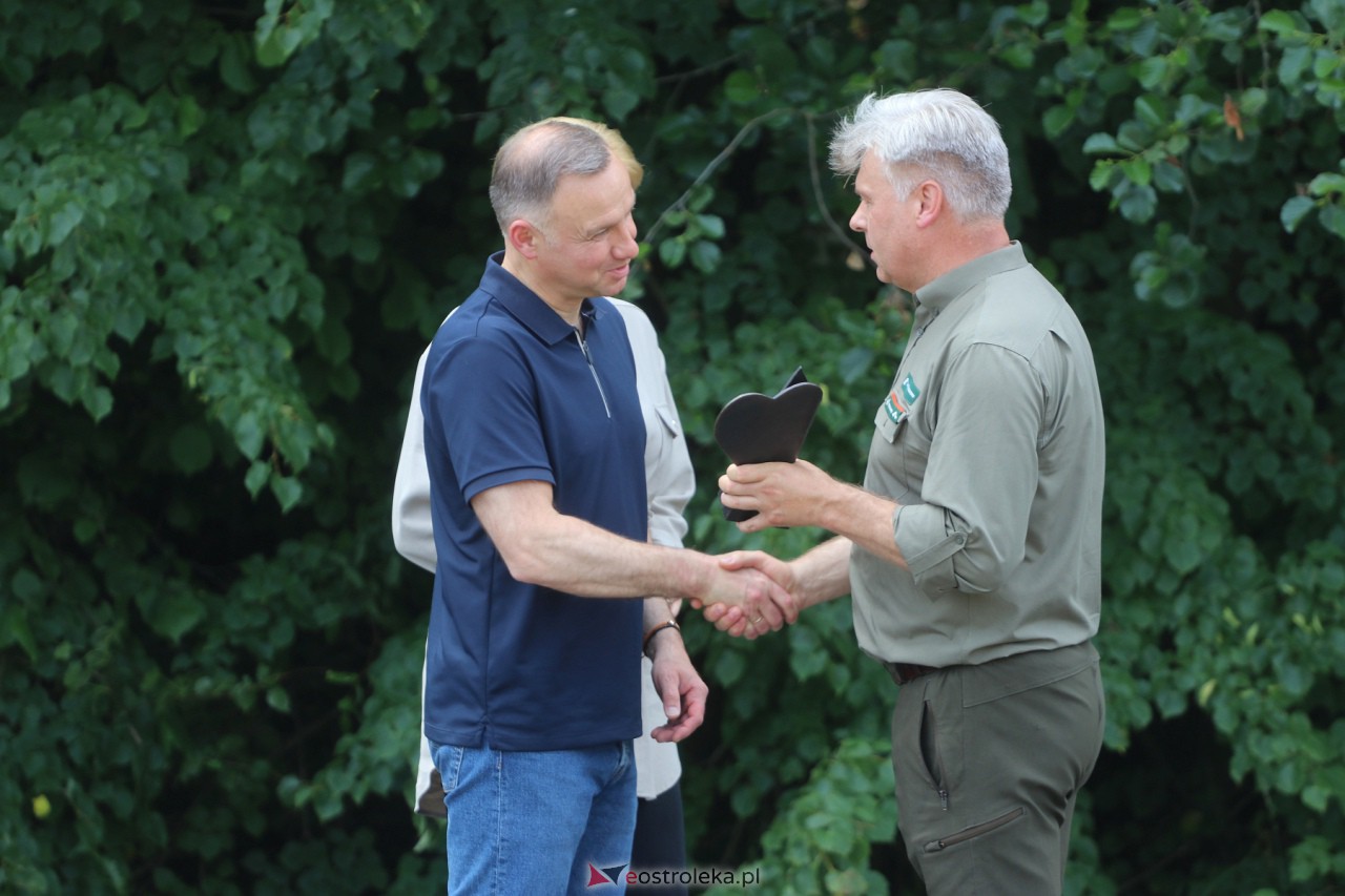 Andrzej Duda w gminie Goworowo [20.06.2023] - zdjęcie #26 - eOstroleka.pl