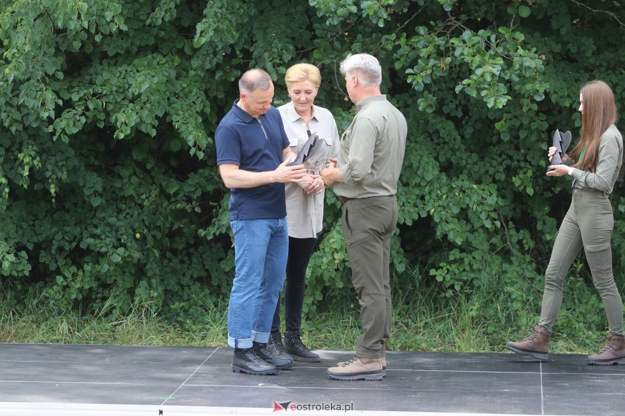 Andrzej Duda w gminie Goworowo [20.06.2023] - zdjęcie #24 - eOstroleka.pl