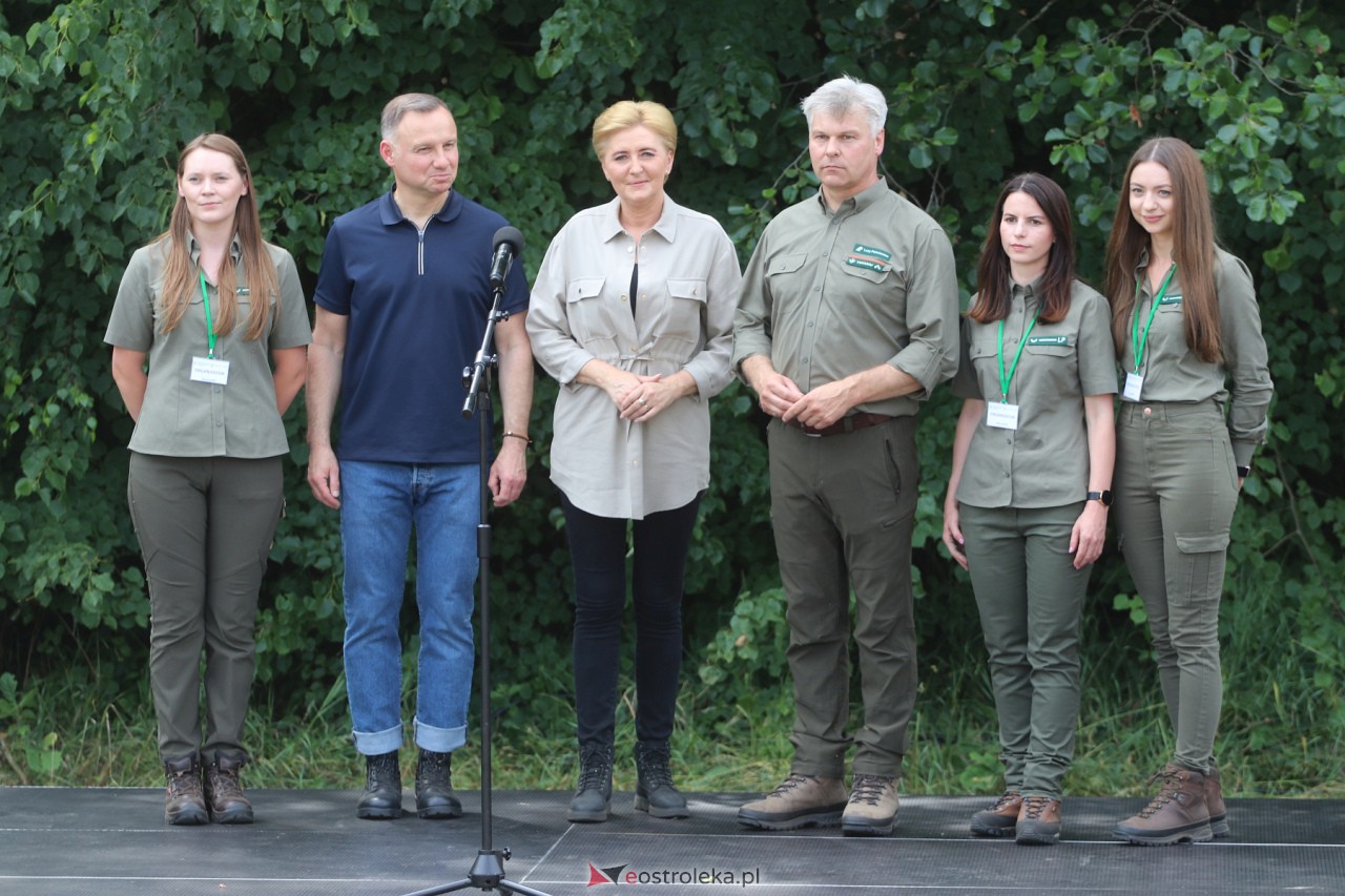Andrzej Duda w gminie Goworowo [20.06.2023] - zdjęcie #14 - eOstroleka.pl