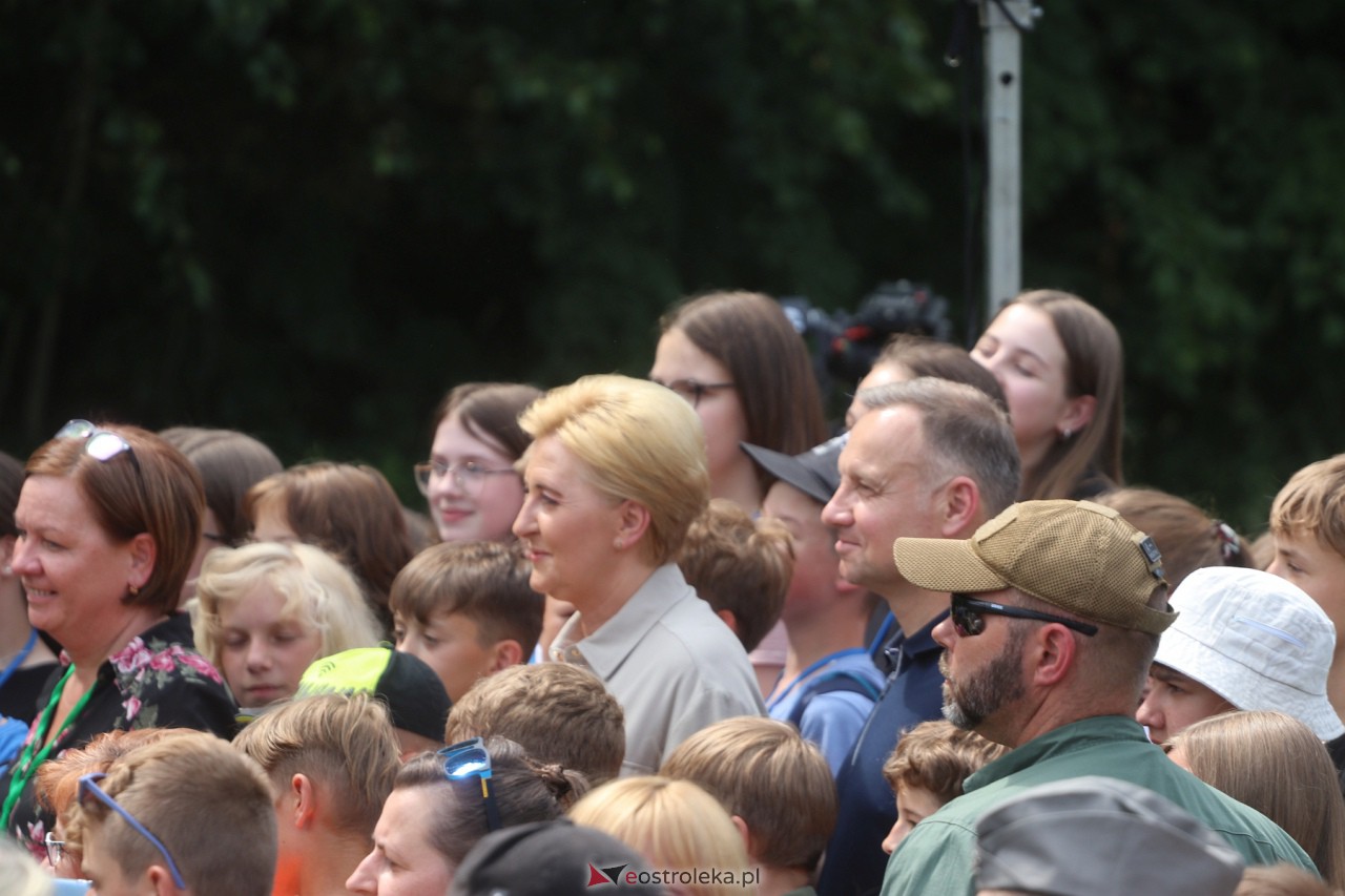 Andrzej Duda w gminie Goworowo [20.06.2023] - zdjęcie #8 - eOstroleka.pl