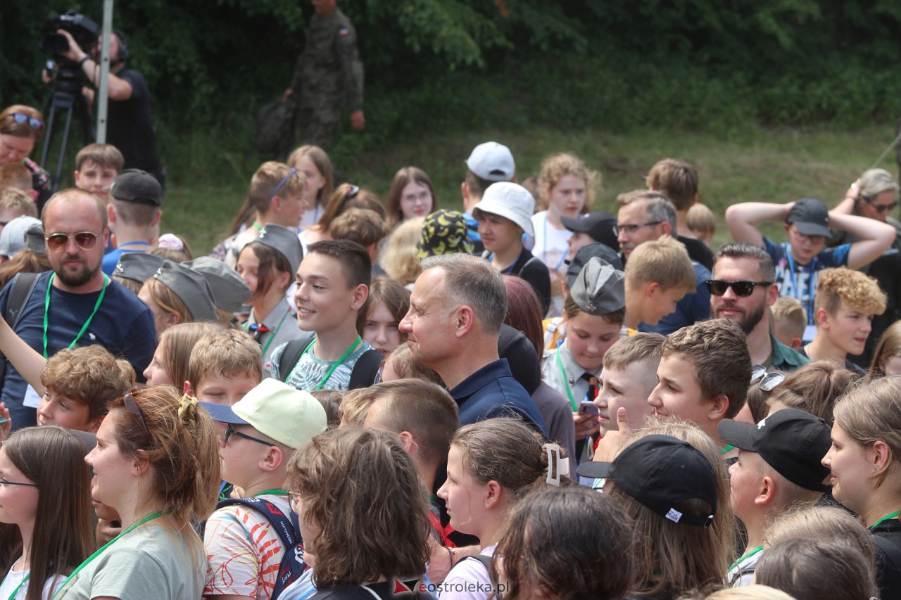 Andrzej Duda w gminie Goworowo [20.06.2023] - zdjęcie #4 - eOstroleka.pl