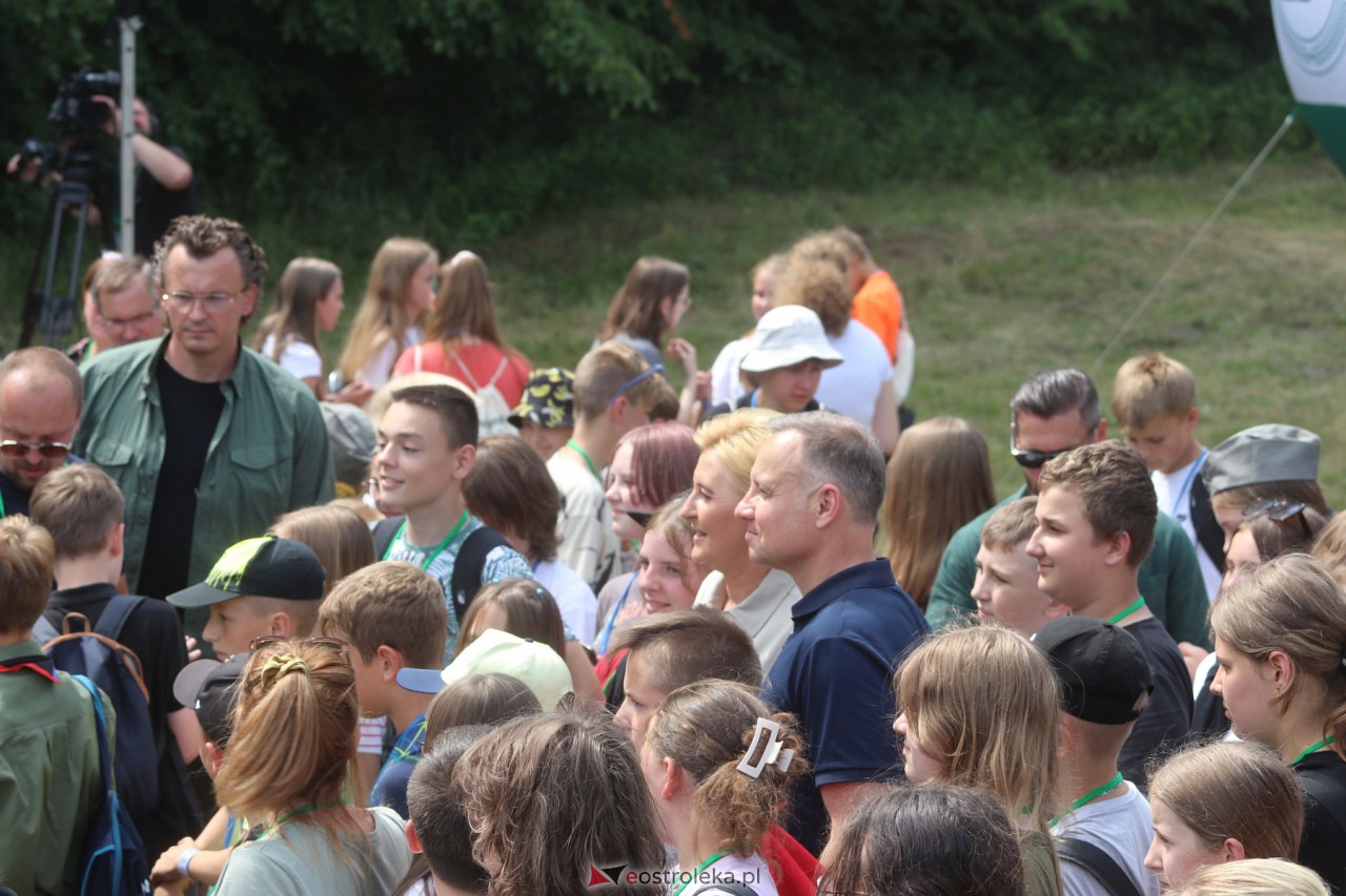 Andrzej Duda w gminie Goworowo [20.06.2023] - zdjęcie #3 - eOstroleka.pl