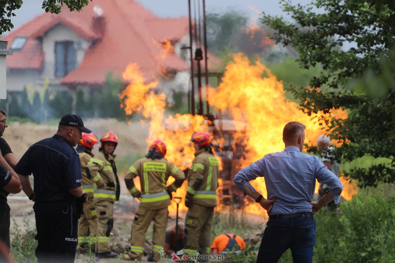 Pożar przy Cieplińskiego [21.06.2023] - zdjęcie #23 - eOstroleka.pl