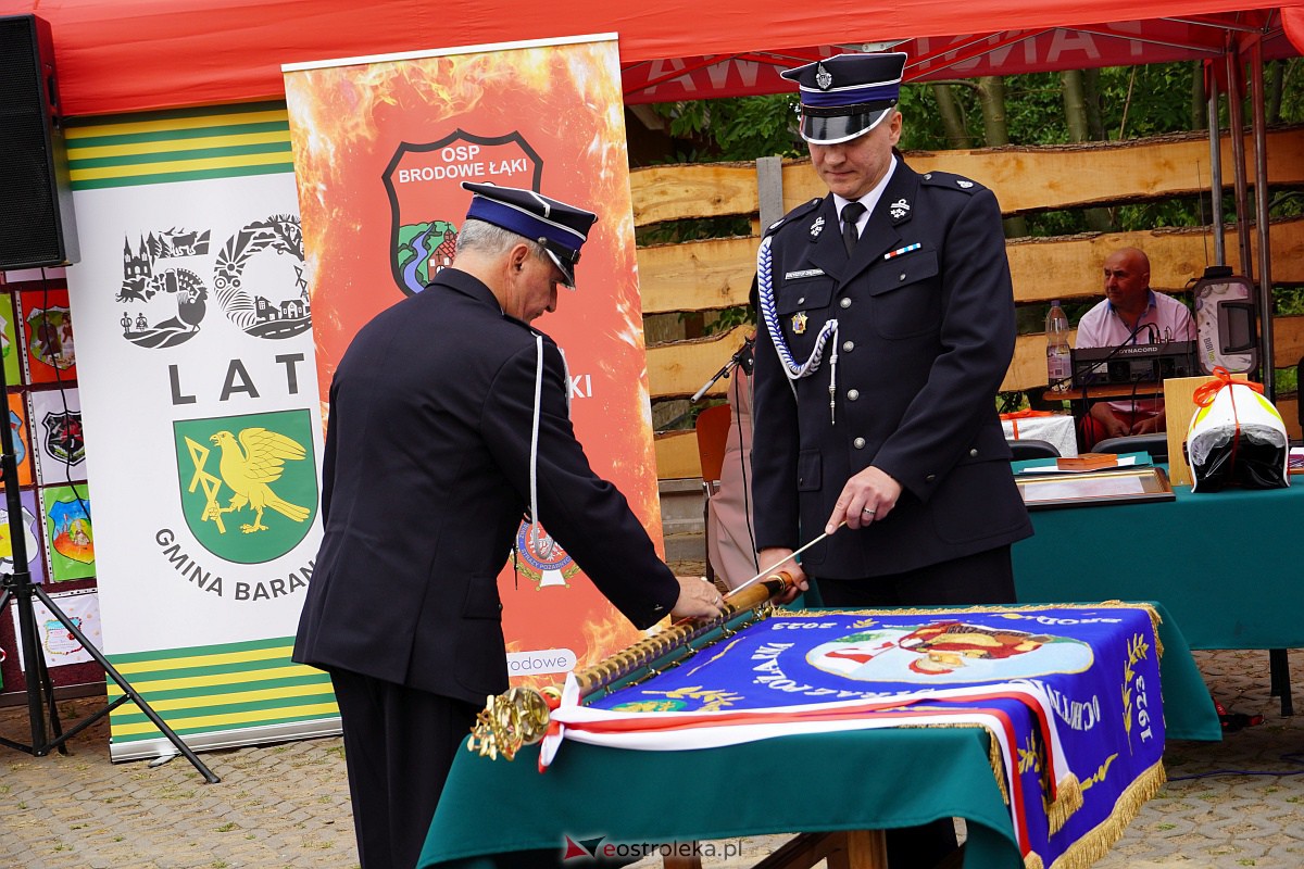 100-lecie OSP Brodowe Łąki. Jednostka otrzymała sztandar [24.06.2023] - zdjęcie #46 - eOstroleka.pl