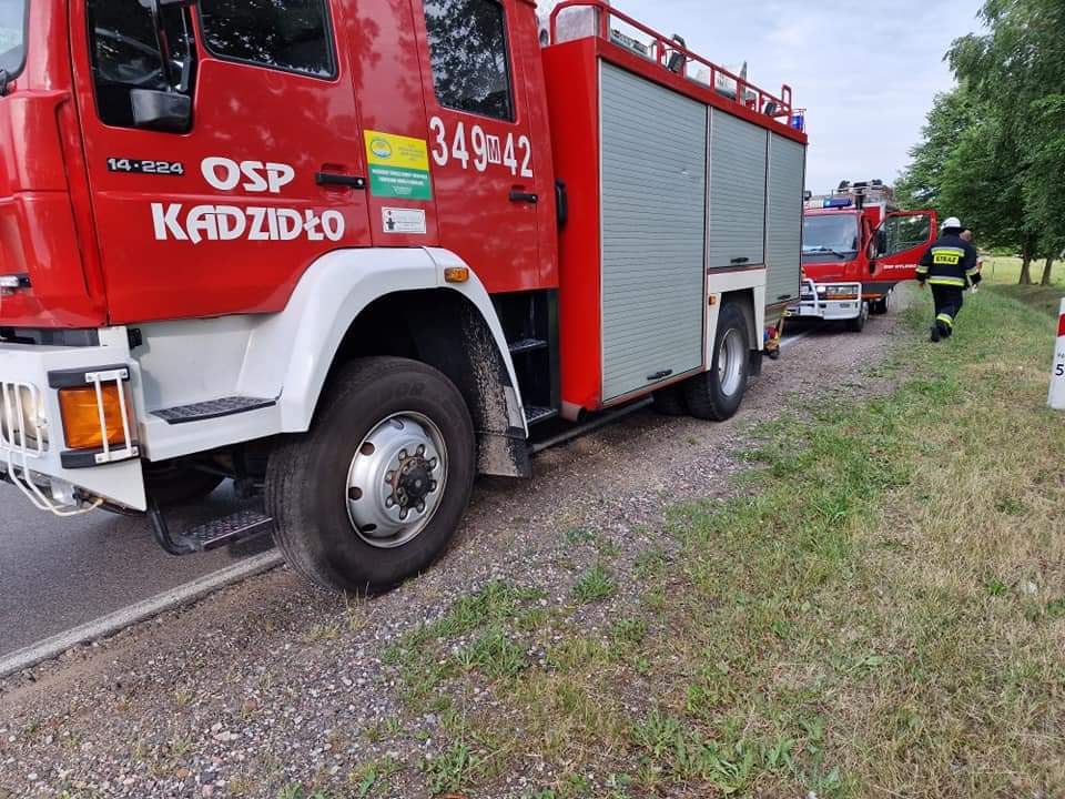 Wypadek w Wachu [30.06.2023] - zdjęcie #4 - eOstroleka.pl