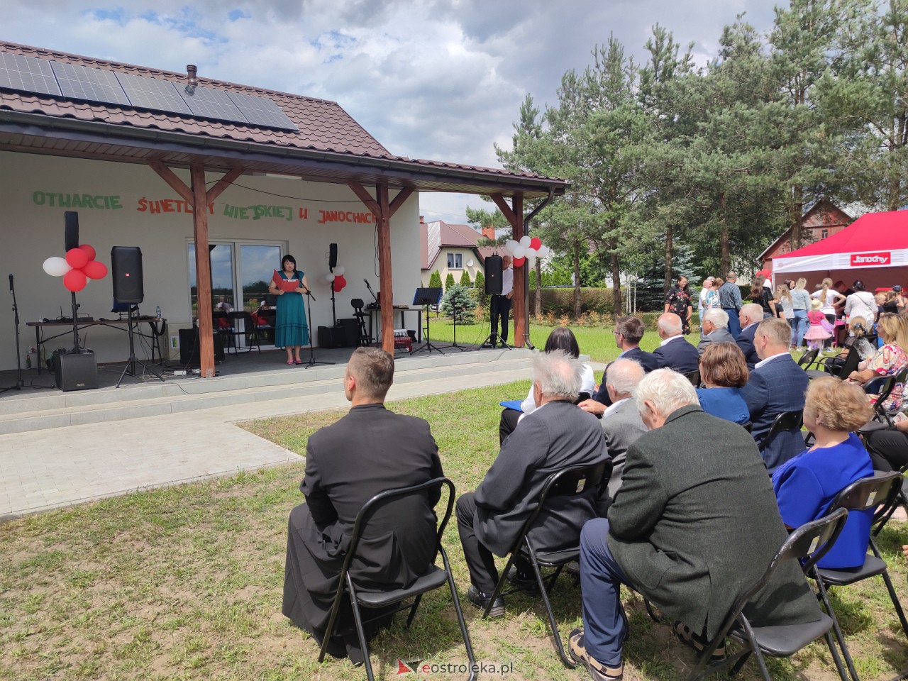 Otwarcie świetlicy wiejskiej w Janochach [02.07.2023] - zdjęcie #18 - eOstroleka.pl