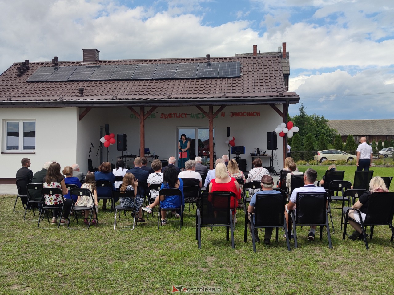 Otwarcie świetlicy wiejskiej w Janochach [02.07.2023] - zdjęcie #14 - eOstroleka.pl