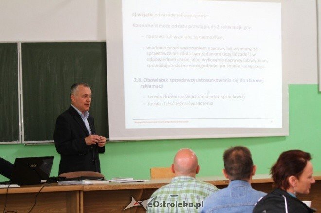 Wykład na temat ochrony konsumenta w WSE-S 14.05.2011 - zdjęcie #19 - eOstroleka.pl