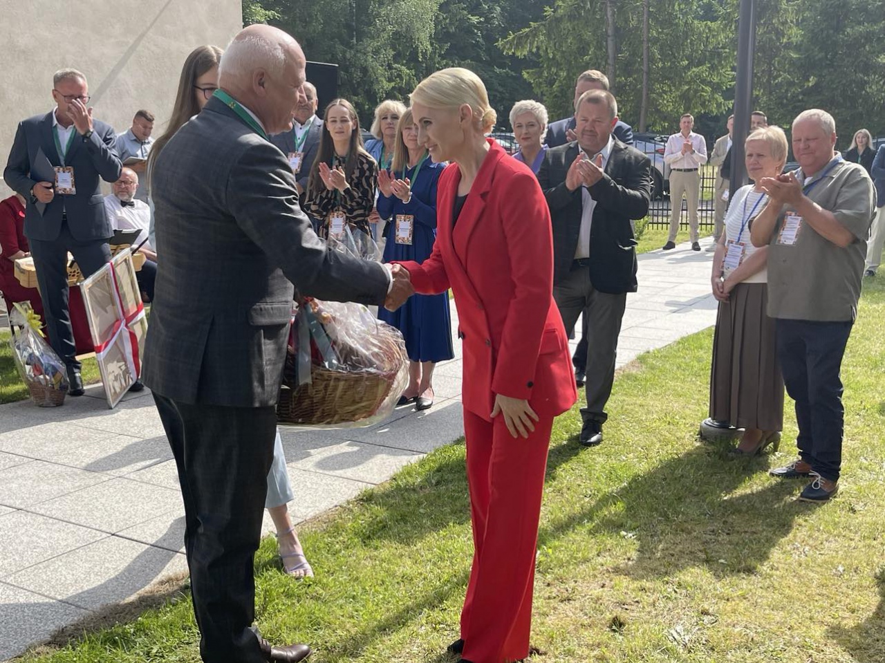 Delegacja z powiatu na święcie Dnia Koronacji Mendoga, jedynego króla Litwy - zdjęcie #10 - eOstroleka.pl