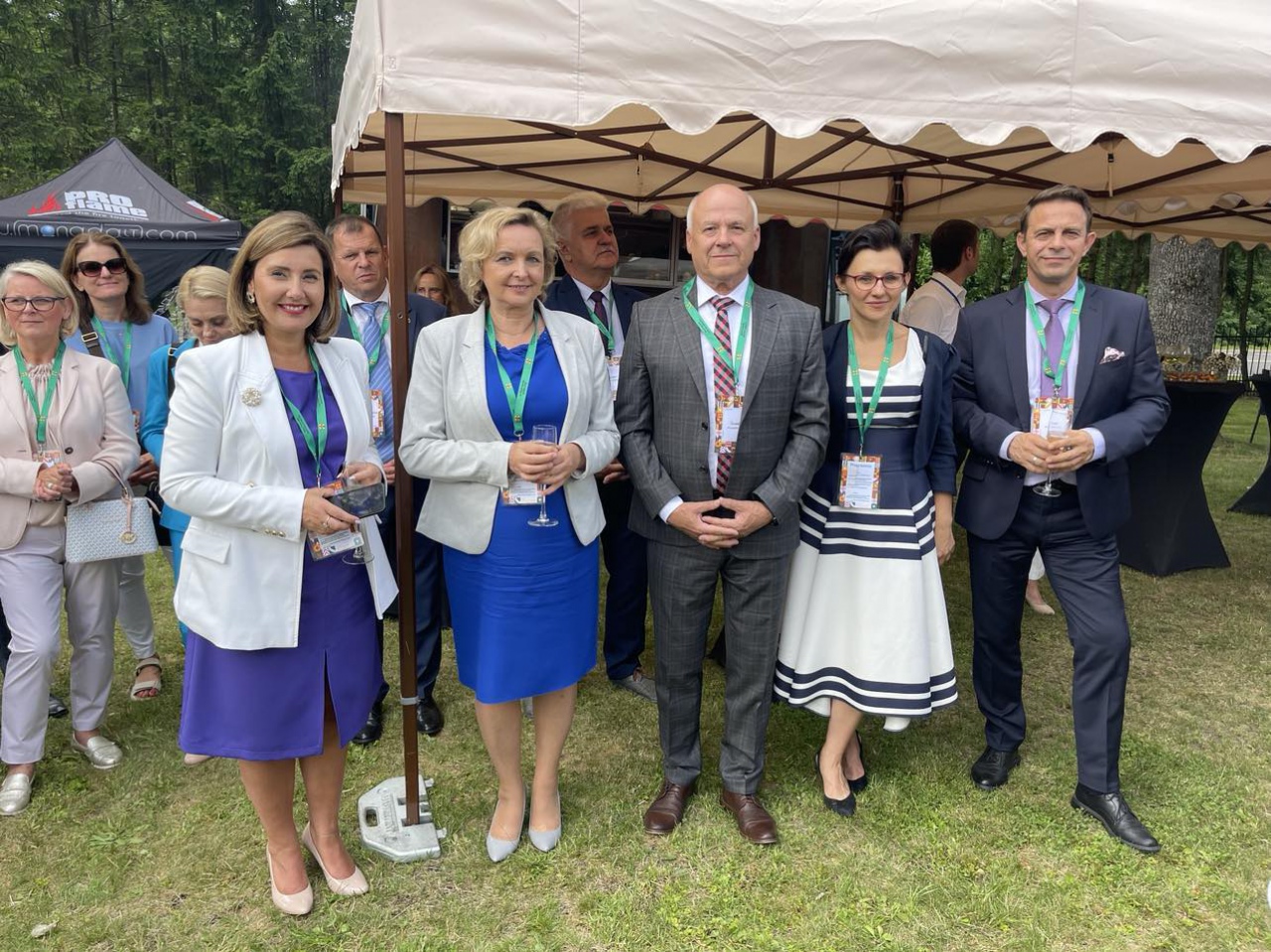 Delegacja z powiatu na święcie Dnia Koronacji Mendoga, jedynego króla Litwy - zdjęcie #4 - eOstroleka.pl
