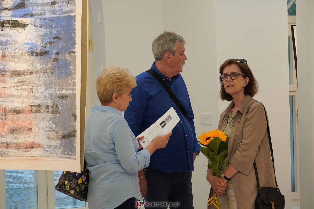Wernisaż wystawy prac Krzysztofa Olszewskiego (nie)Pewność [13.07.2023] - zdjęcie #28 - eOstroleka.pl