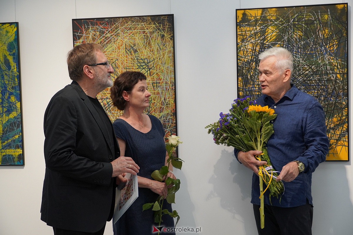Wernisaż wystawy prac Krzysztofa Olszewskiego (nie)Pewność [13.07.2023] - zdjęcie #1 - eOstroleka.pl