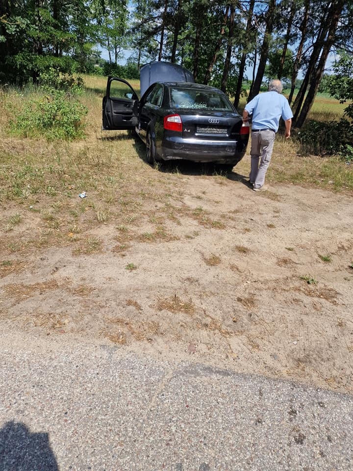 Kolizja w Wachu [15.07.2023] - zdjęcie #1 - eOstroleka.pl