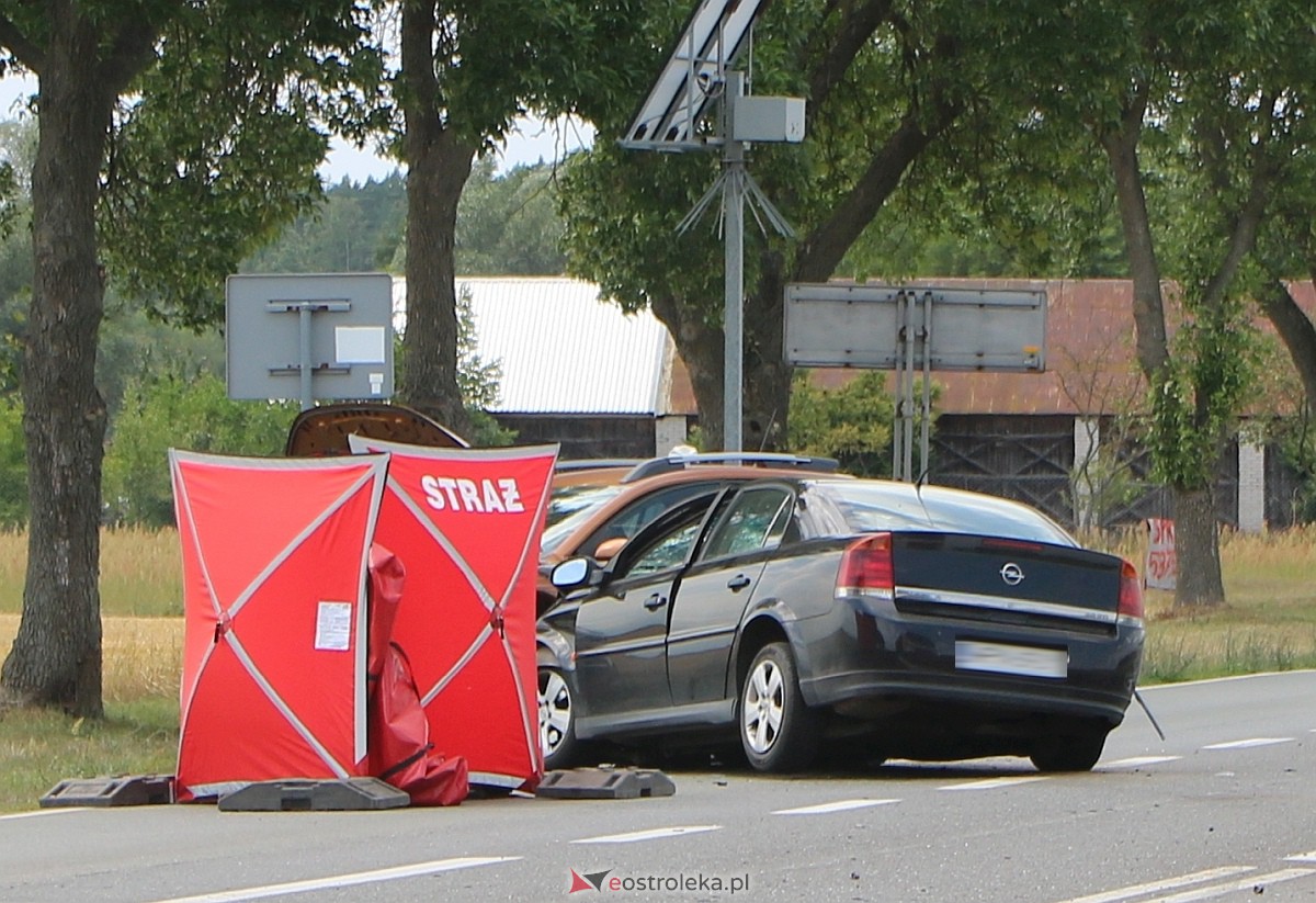 Śmiertelny wypadek w Ponikwi Dużej [17.07.2023] - zdjęcie #17 - eOstroleka.pl