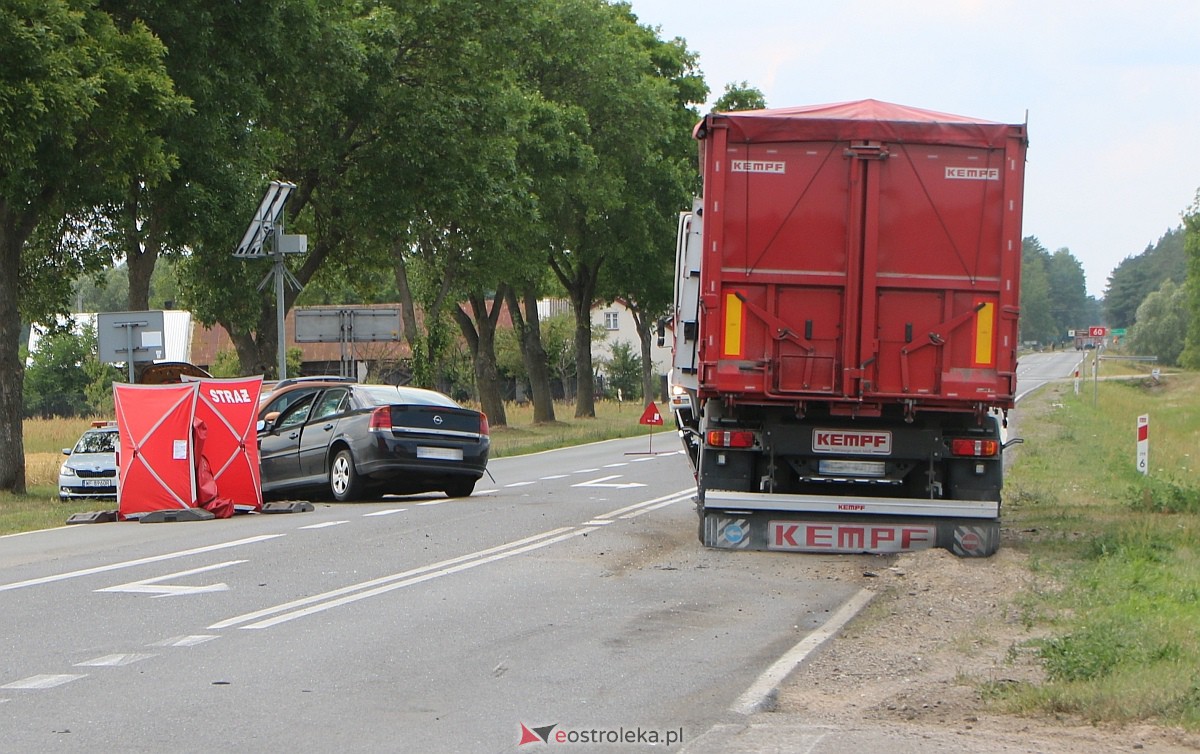 Śmiertelny wypadek w Ponikwi Dużej [17.07.2023] - zdjęcie #5 - eOstroleka.pl