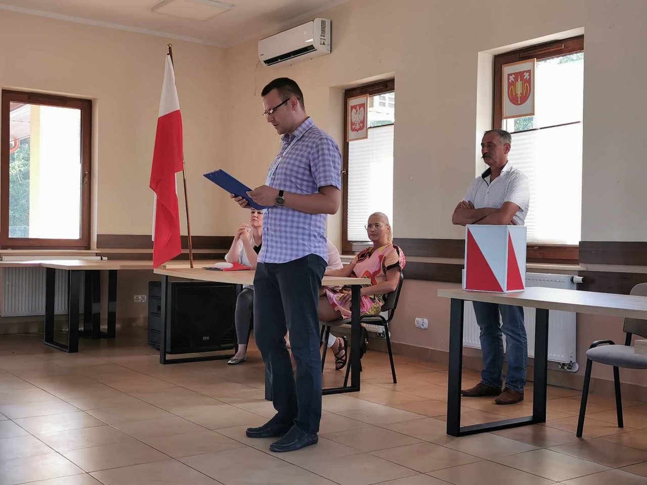 Wybory sołtysa w Ławach, gmina Rzekuń - zdjęcie #1 - eOstroleka.pl