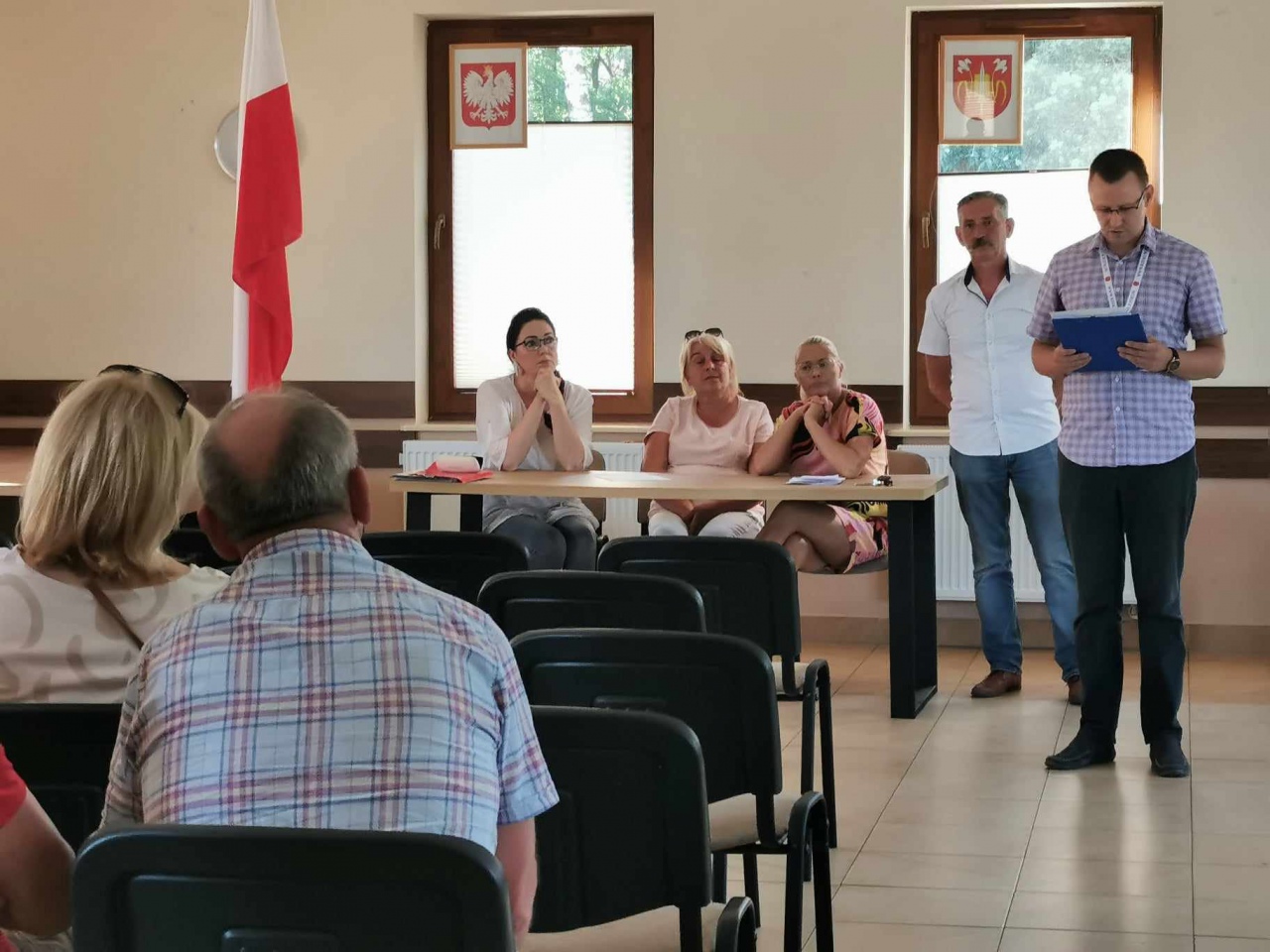 Wybory sołtysa w Ławach, gmina Rzekuń - zdjęcie #7 - eOstroleka.pl