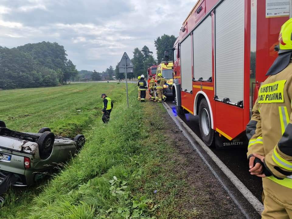 Dachowanie w Wachu [22.07.2023] - zdjęcie #4 - eOstroleka.pl