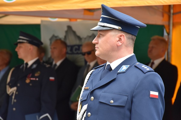 Święto Policji w Wyszkowie. Były awanse i odznaczenia dla zasłużonych funkcjonariuszy [25.07.2023] - zdjęcie #5 - eOstroleka.pl