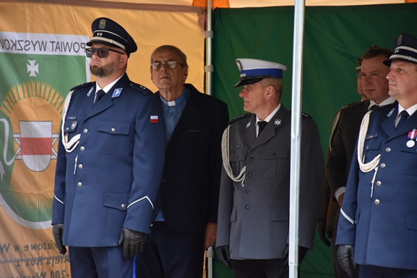 Święto Policji w Wyszkowie. Były awanse i odznaczenia dla zasłużonych funkcjonariuszy [25.07.2023] - zdjęcie #11 - eOstroleka.pl