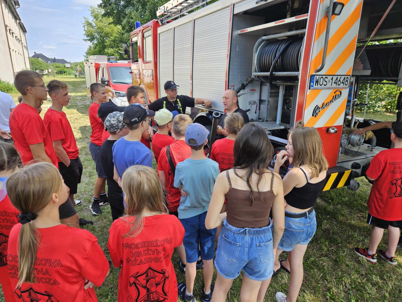 Szkolenie Młodzieżowych Drużyn Pożarniczych działających przy OSP z terenu gminy Goworowo - zdjęcie #8 - eOstroleka.pl